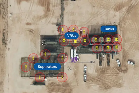 Installation of 18 MethaneTrack™ endpoints in under 3 hours