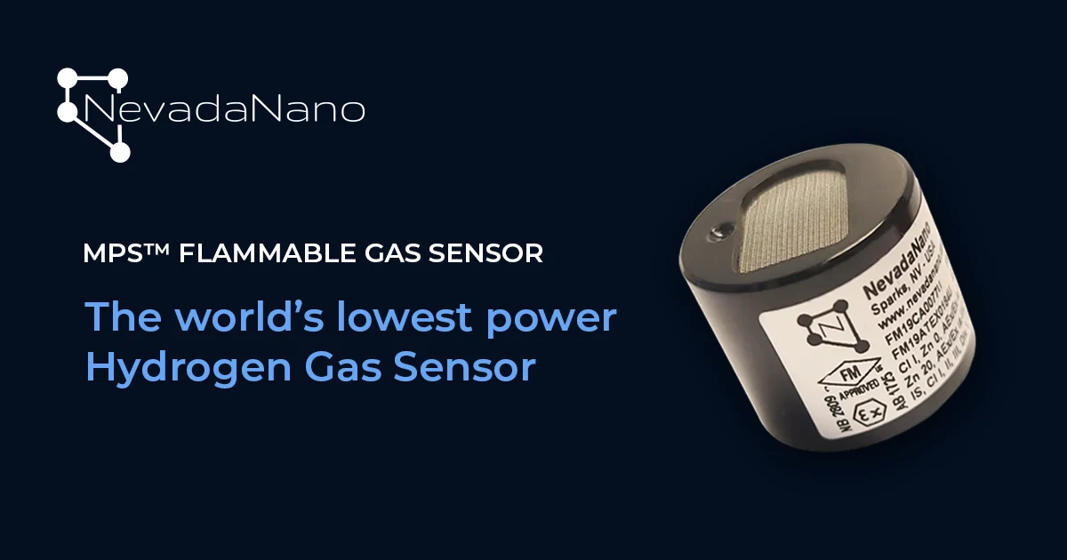 MPS™ Hydrogen & H2 Gas Sensor | Safety OEM | NevadaNano