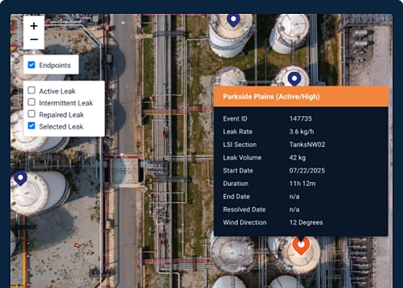 Methane Leak Alert
